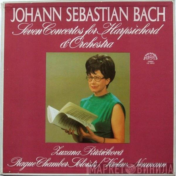 Johann Sebastian Bach, Zuzana Růžičková, Prague Chamber Soloists, Václav Neumann - Seven Concertos For Harpsichord & Orchestra