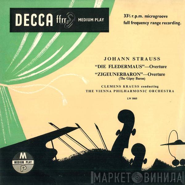 Johann Strauss Jr., Wiener Philharmoniker - Die Fledermaus (Overture) / Zigeunerbaron (Overture)