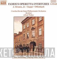 Johann Strauss Jr., Franz von Suppé, Jacques Offenbach, Czecho-Slovak State Philharmonic Orchestra (Kosice), Alfred Walter - Famous Operetta Overtures