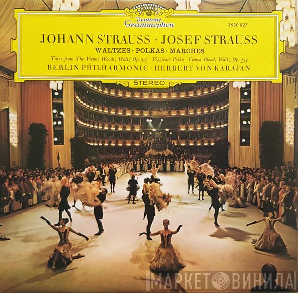 Johann Strauss Jr., Josef Strauß, Berliner Philharmoniker, Herbert von Karajan - Waltzes • Polkas • Marches