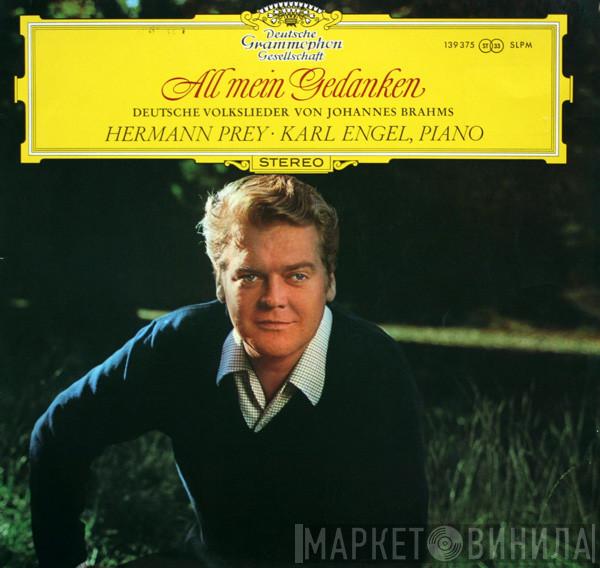 - Johannes Brahms • Hermann Prey  Karl Engel  - All Mein Gedanken (Deutsche Volkslieder Von Johannes Brahms)