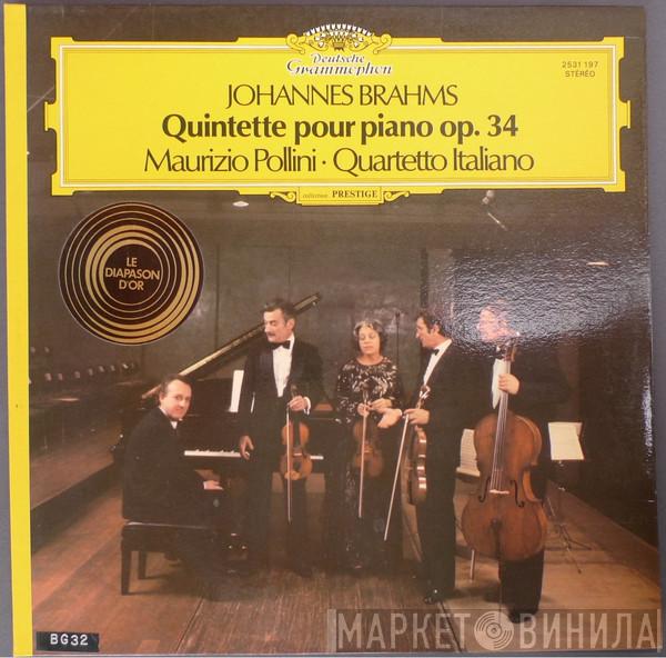 - Johannes Brahms · Maurizio Pollini  Quartetto Italiano  - Quintette Pour Piano Op. 34