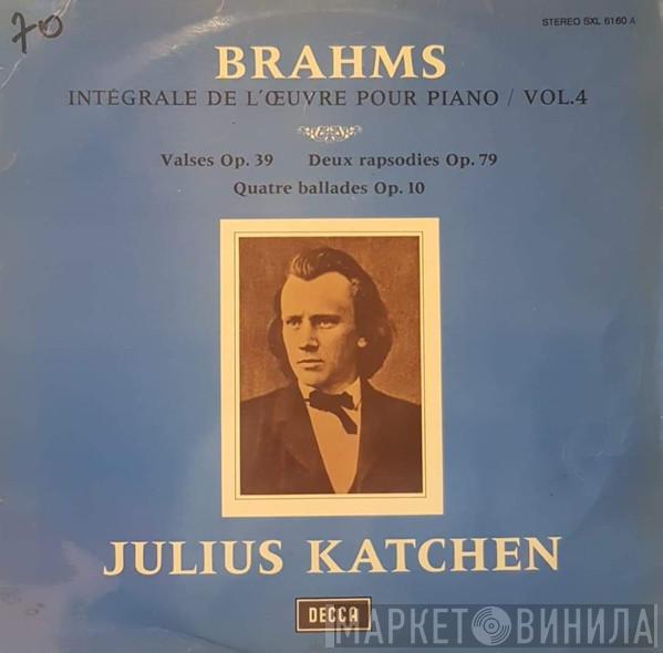  Johannes Brahms  - Intégrale De L'Œuvre Pour Piano / Vol.4