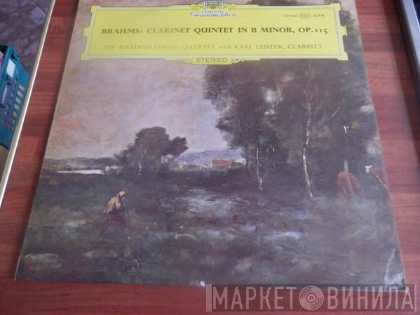 Johannes Brahms, Amadeus-Quartett, Karl Leister - Clarinet Quintet In B Minor, Op. 115