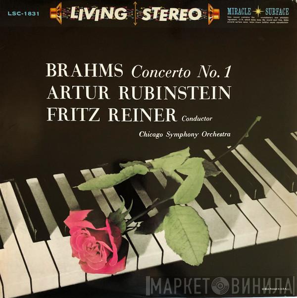, Johannes Brahms , Arthur Rubinstein , Fritz Reiner  The Chicago Symphony Orchestra  - Concerto No. 1 In D Minor, Op. 15