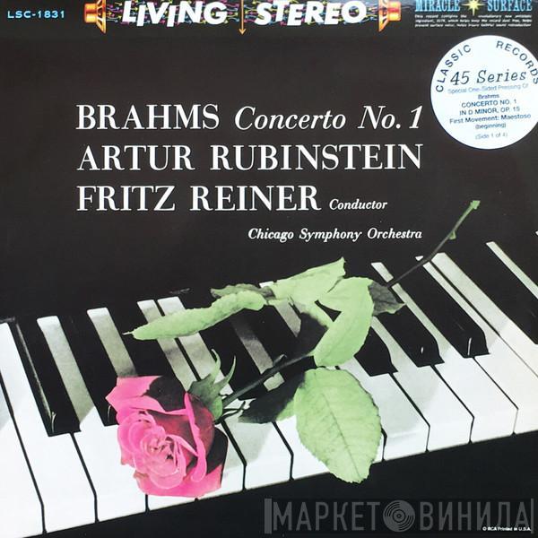 Johannes Brahms, Arthur Rubinstein, Fritz Reiner, The Chicago Symphony Orchestra - Concerto No. 1