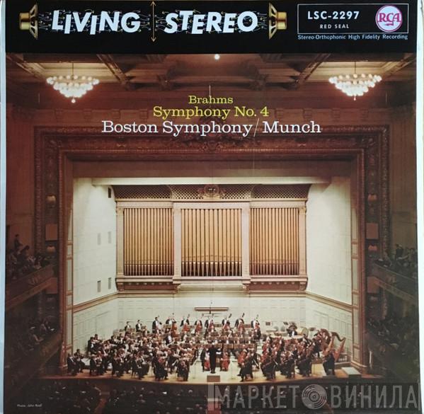 , Johannes Brahms , Boston Symphony Orchestra  Charles Munch  - Symphony No. 4 In E Moll