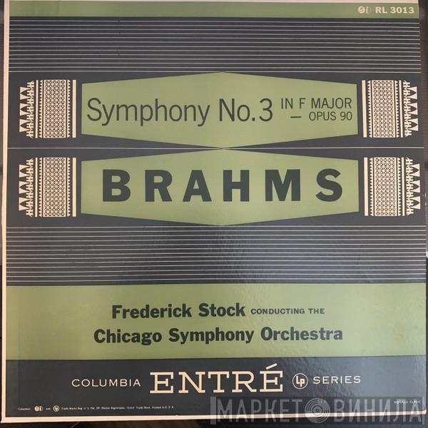 , Johannes Brahms Conducting The Frederick Stock  The Chicago Symphony Orchestra  - Symphony No. 3 In F Major