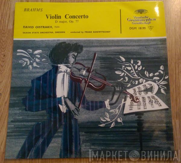Johannes Brahms, David Oistrach, Staatskapelle Dresden, Franz Konwitschny - Violin Concerto D Major, Op. 77