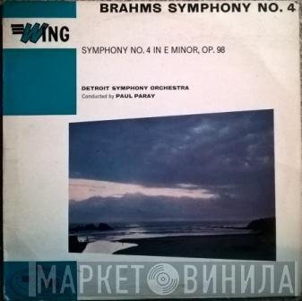 Johannes Brahms, Detroit Symphony Orchestra, Paul Paray - Brahms Symphony No. 4