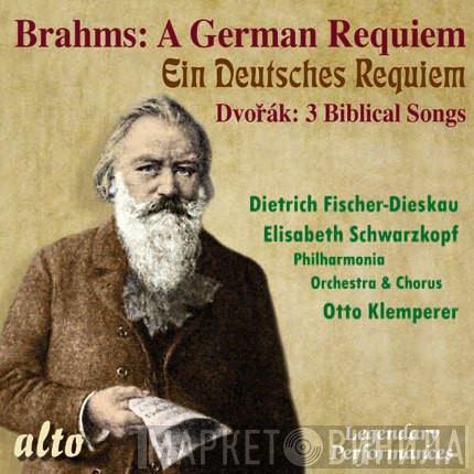 Johannes Brahms, Dietrich Fischer-Dieskau, Elisabeth Schwarzkopf, Philharmonia Orchestra, Philharmonia Chorus, Otto Klemperer - A German Requiem = Ein Deutsches Requiem