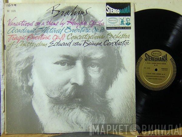 , Johannes Brahms , Eduard van Beinum  Concertgebouworkest  - Variations On A Theme By Haydn, Op. 56a, Academic Festival Overture, Op. 80, Tragic Overture, Op. 81