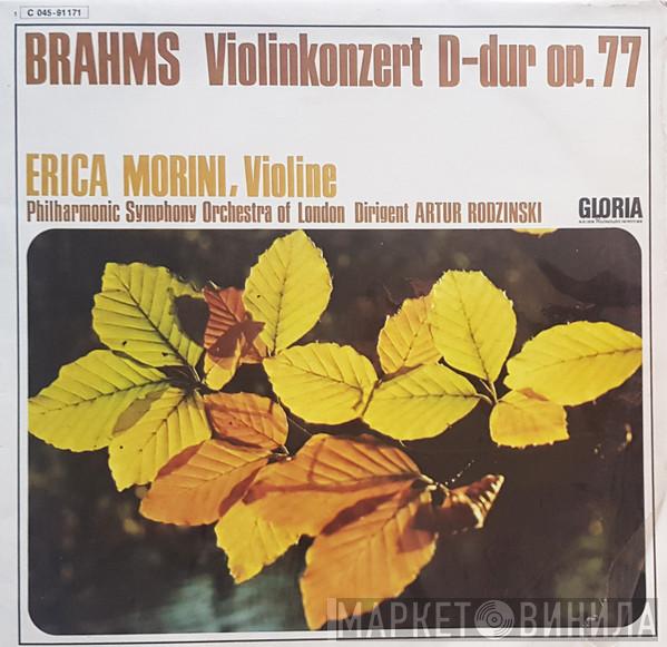, Johannes Brahms  Erica Morini  - Violinkonzert D-dur Op. 77