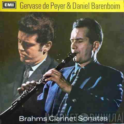 Johannes Brahms, Gervase de Peyer, Daniel Barenboim - Brahms Clarinet Sonatas