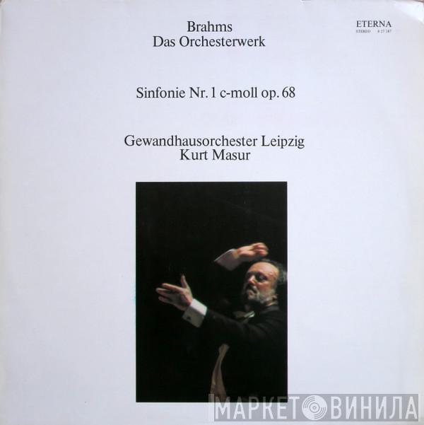 – Johannes Brahms , Gewandhausorchester Leipzig  Kurt Masur  - Sinfonie Nr. 1 C-moll Op. 68