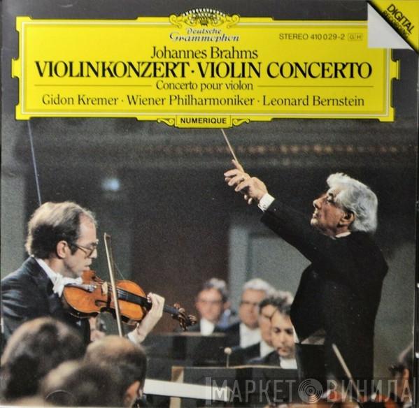 , Johannes Brahms , Gidon Kremer , Wiener Philharmoniker  Leonard Bernstein  - Violinkonzert = Violin Concerto