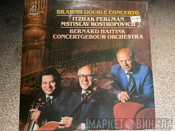 , Johannes Brahms , Itzhak Perlman , Mstislav Rostropovich , Bernard Haitink  Concertgebouworkest  - Double Concerto