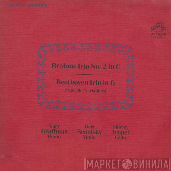 , Johannes Brahms , Ludwig van Beethoven , Gary Graffman , Bert Senofsky  Shirley Trepel  - Trio No.2 In C Trio In G