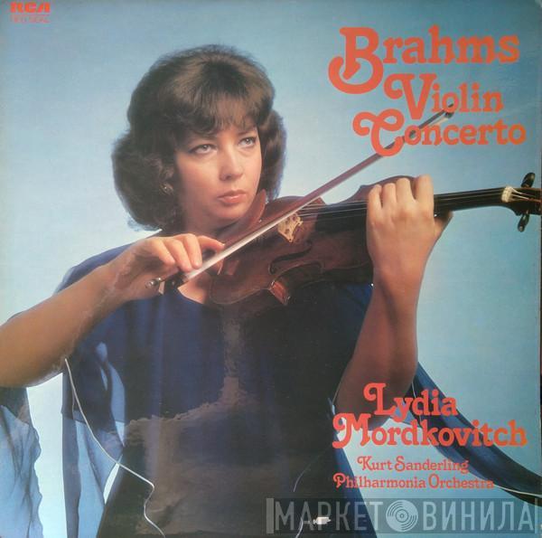 Johannes Brahms, Lydia Mordkovitch, Kurt Sanderling, Philharmonia Orchestra - Violin Concerto