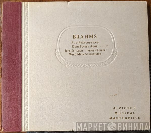 - Johannes Brahms , Marian Anderson , The Philadelphia Orchestra  Eugene Ormandy  - Songs Of Brahms