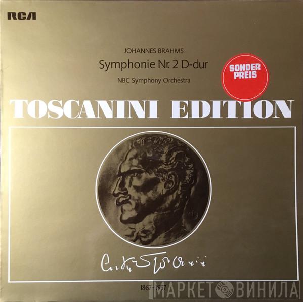 , Johannes Brahms , NBC Symphony Orchestra  Arturo Toscanini  - Symphonie Nr. 2 D-dur