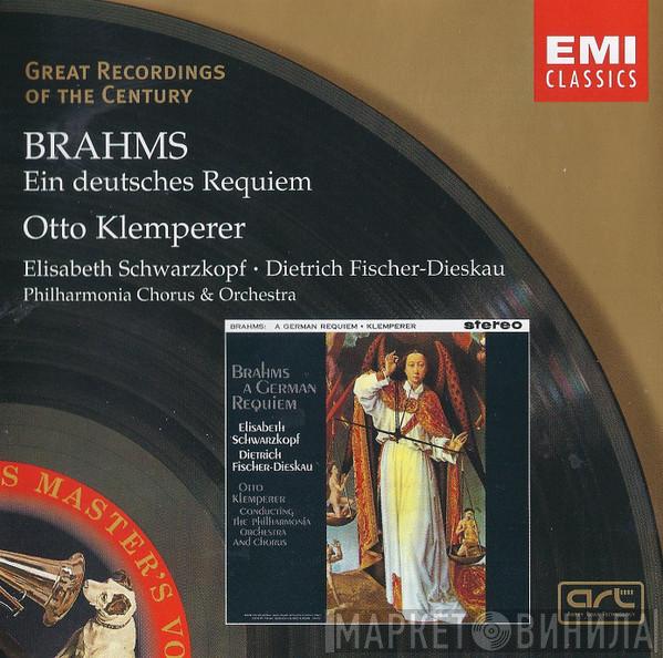 Johannes Brahms, Otto Klemperer, Elisabeth Schwarzkopf, Dietrich Fischer-Dieskau, Philharmonia Chorus, Philharmonia Orchestra - Ein Deutsches Requiem