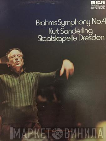 Johannes Brahms, Staatskapelle Dresden, Kurt Sanderling - Symphony No. 4 In E Minor, Op. 98