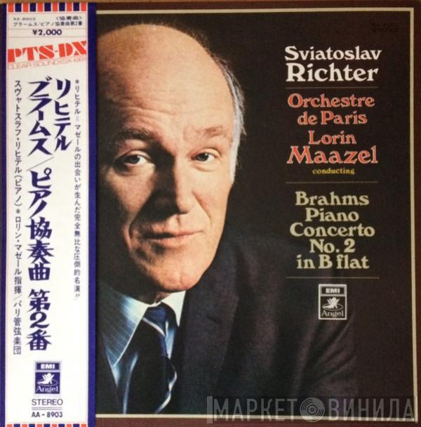 , Johannes Brahms , Sviatoslav Richter , Lorin Maazel  Orchestre De Paris  - Concerto No. 2, In B-Flat, Op. 83