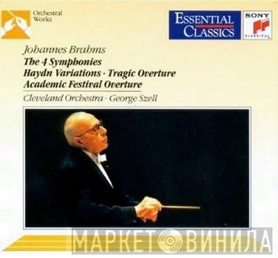  Johannes Brahms  - The 4 Symphonies - Haydn Variations - Tragic Overture -Academic Festival Overture (Cleveland Orchestra - George Szell)