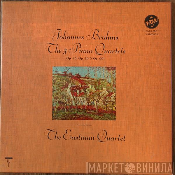 , Johannes Brahms  The Eastman Quartet  - The 3 Piano Quartets, Op. 25, Op. 26 & Op.go
