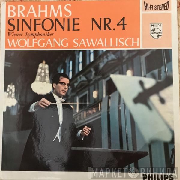 , Johannes Brahms , Wiener Symphoniker  Wolfgang Sawallisch  - Sinfonie Nr. 4