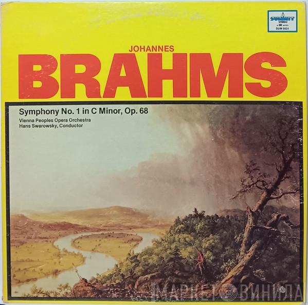 , Johannes Brahms , Wiener Volksopernorchester  Hans Swarowsky  - Johannes Brahms: Symphony No. 1 In C Minor, Op. 68