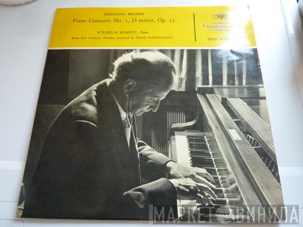 Johannes Brahms, Wilhelm Kempff, Staatskapelle Dresden, Franz Konwitschny - Concert For Piano And Orchestra No. 1 In  D Minorm, Op. 15
