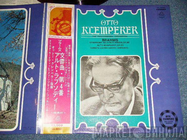 , Johannes Brahms conducting the Otto Klemperer  Philharmonia Orchestra  - Symphony No.4 In E Minor