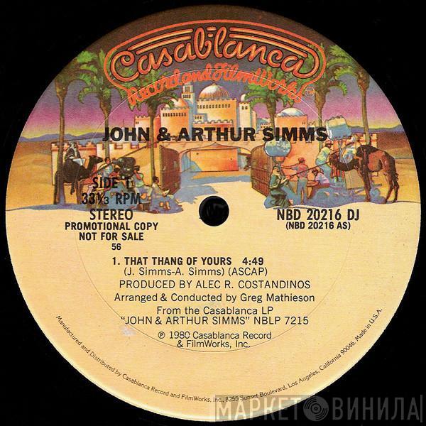 John & Arthur Simms - That Thang Of Yours