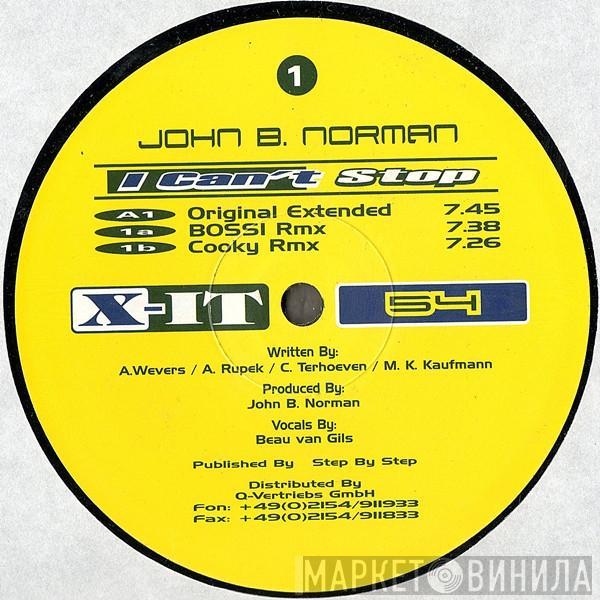 John B. Norman - I Can't Stop