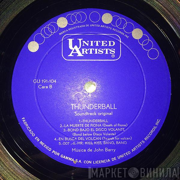  John Barry  - Thunderball - Operacion Trueno (Original Motion Picture Soundtrack)