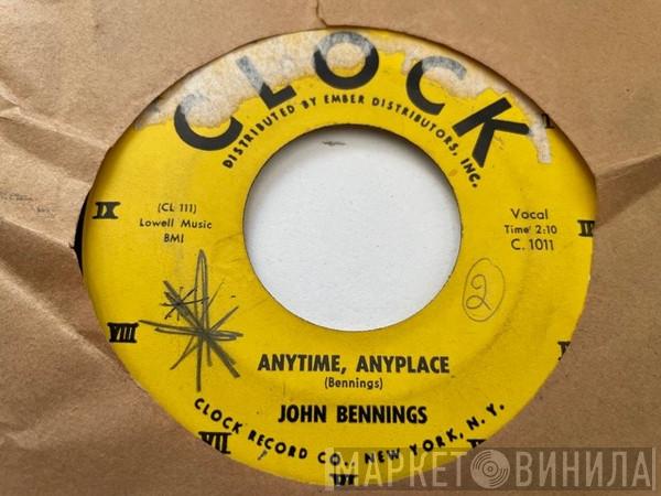 John Bennings - Anytime, Anyplace / Home