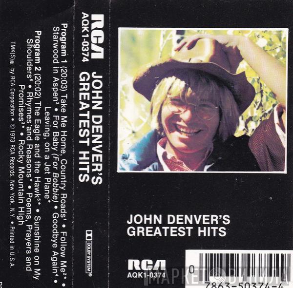  John Denver  - John Denver's Greatest Hits