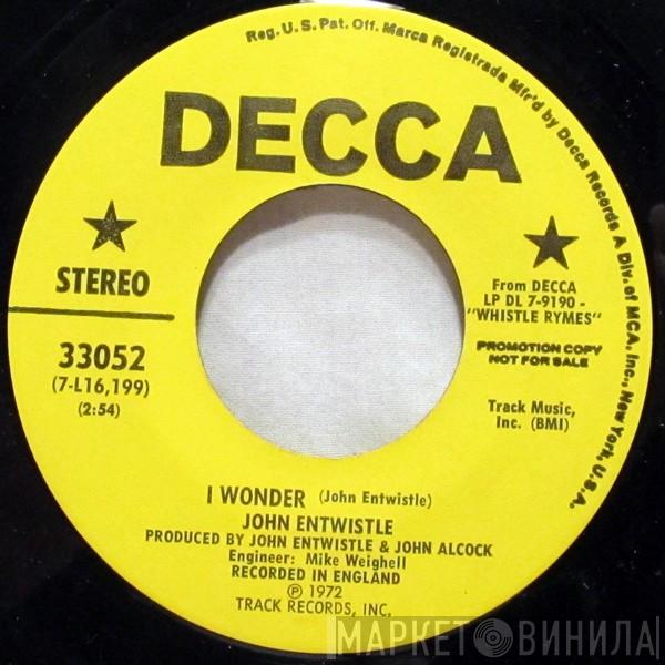 John Entwistle - I Wonder