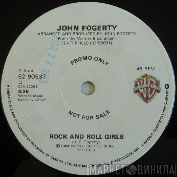  John Fogerty  - Rock And Roll Girls / Centerfield