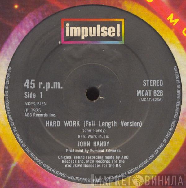 John Handy - Hard Work