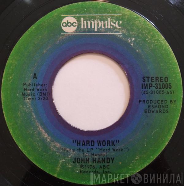  John Handy  - Hard Work
