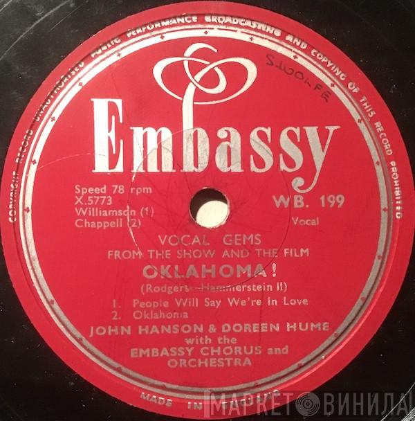 John Hanson , Doreen Hume, Embassy Chorus And Orchestra - Vocal Gems From The Show And The Film "Oklahoma!"