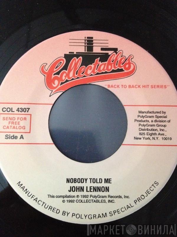  John Lennon  - Nobody Told Me / Steppin' Out