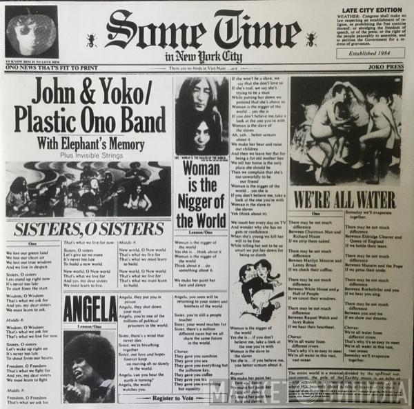 John Lennon & Yoko Ono, The Plastic Ono Band - Some Time In New York City