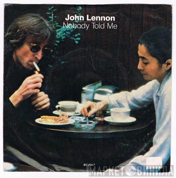  John Lennon  - Nobody Told Me