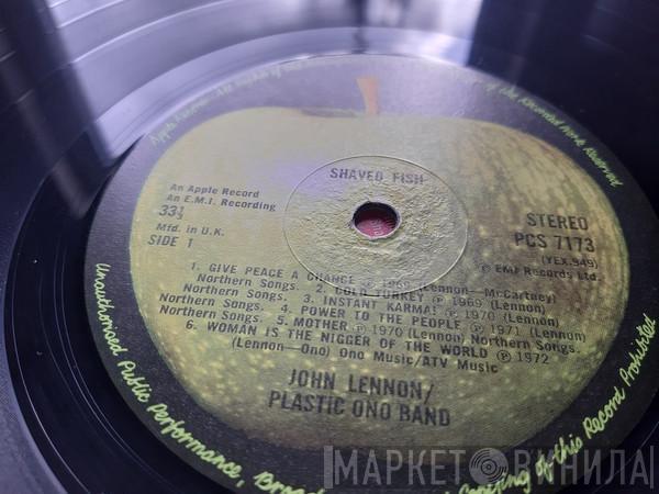 , John Lennon  The Plastic Ono Band  - Shaved Fish