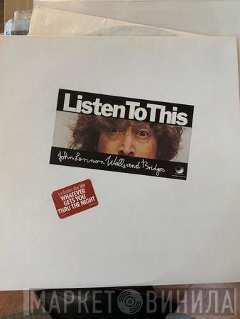  John Lennon  - Walls And Bridges