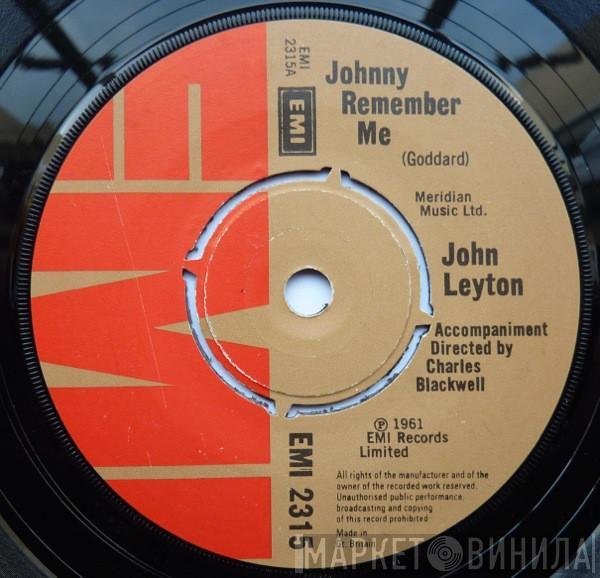 John Leyton - Johnny Remember Me